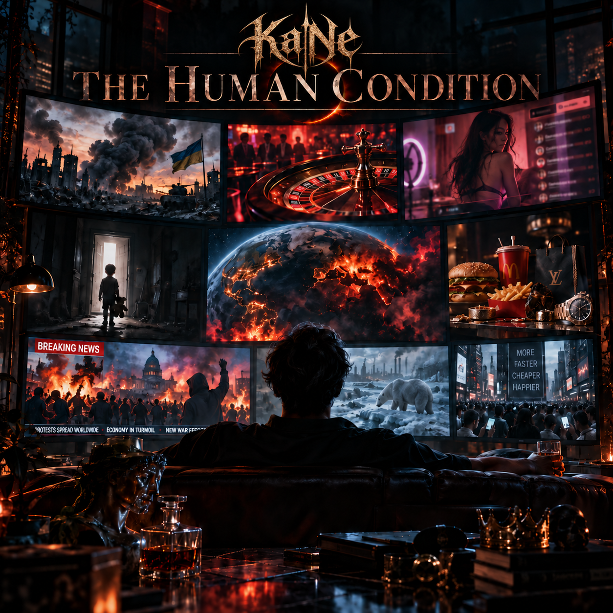 Portada original de The Human Condition