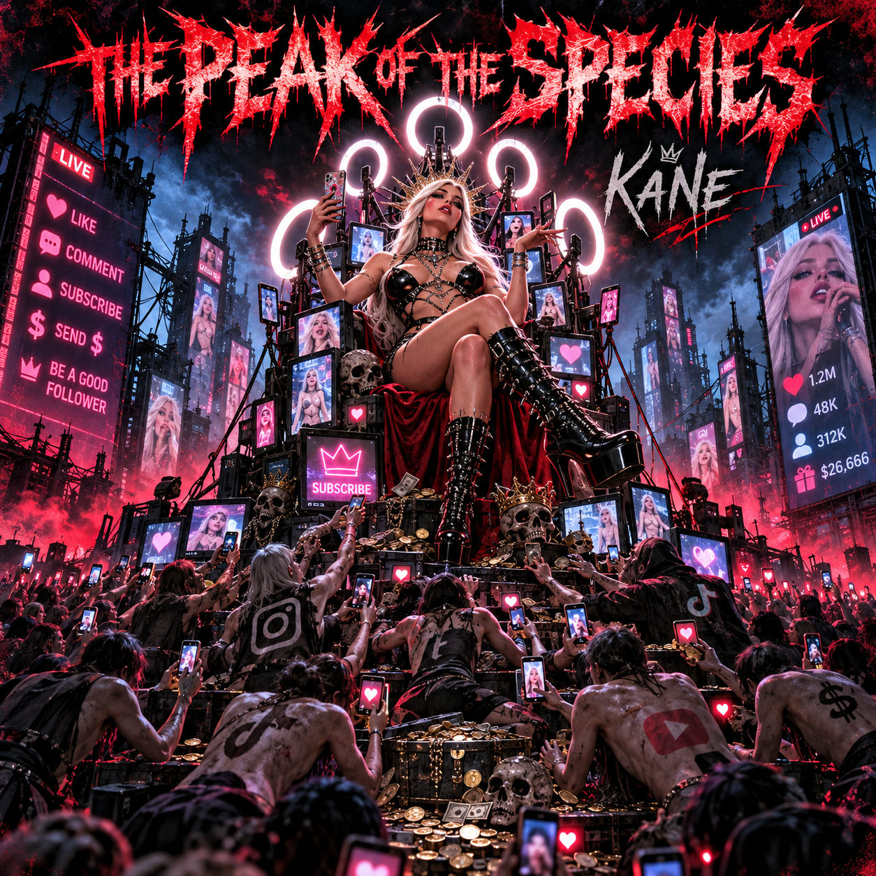 Original cover of The Peak of the Species
